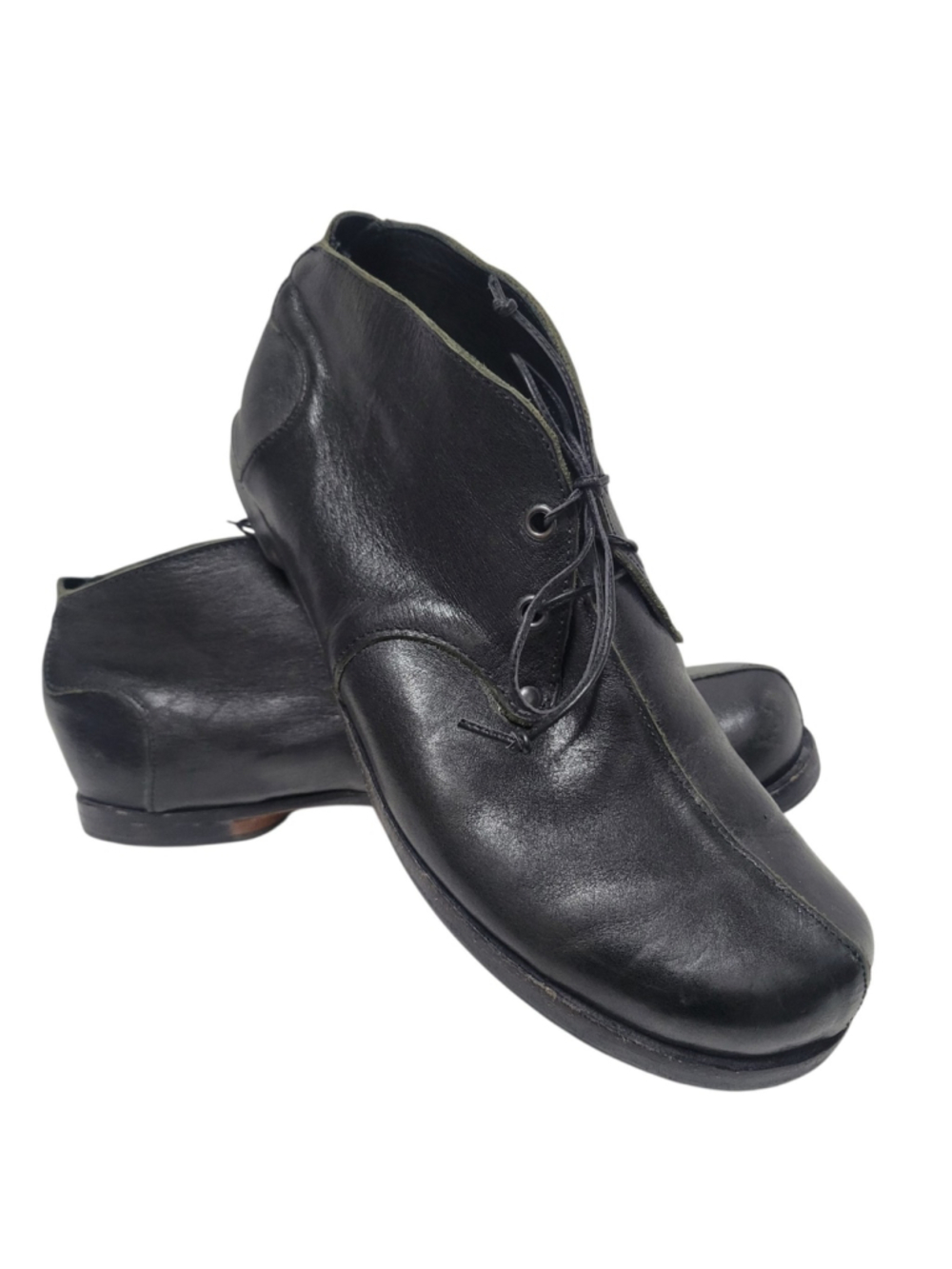 Cydwoq Handmade Leather Ankle Boots Signature Ergonomic Coutured Construction 42